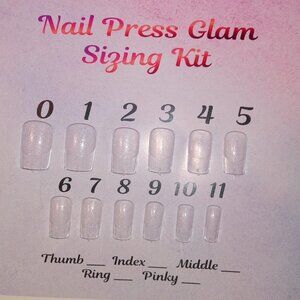 Sizing Kit for your Press-on Nail Set